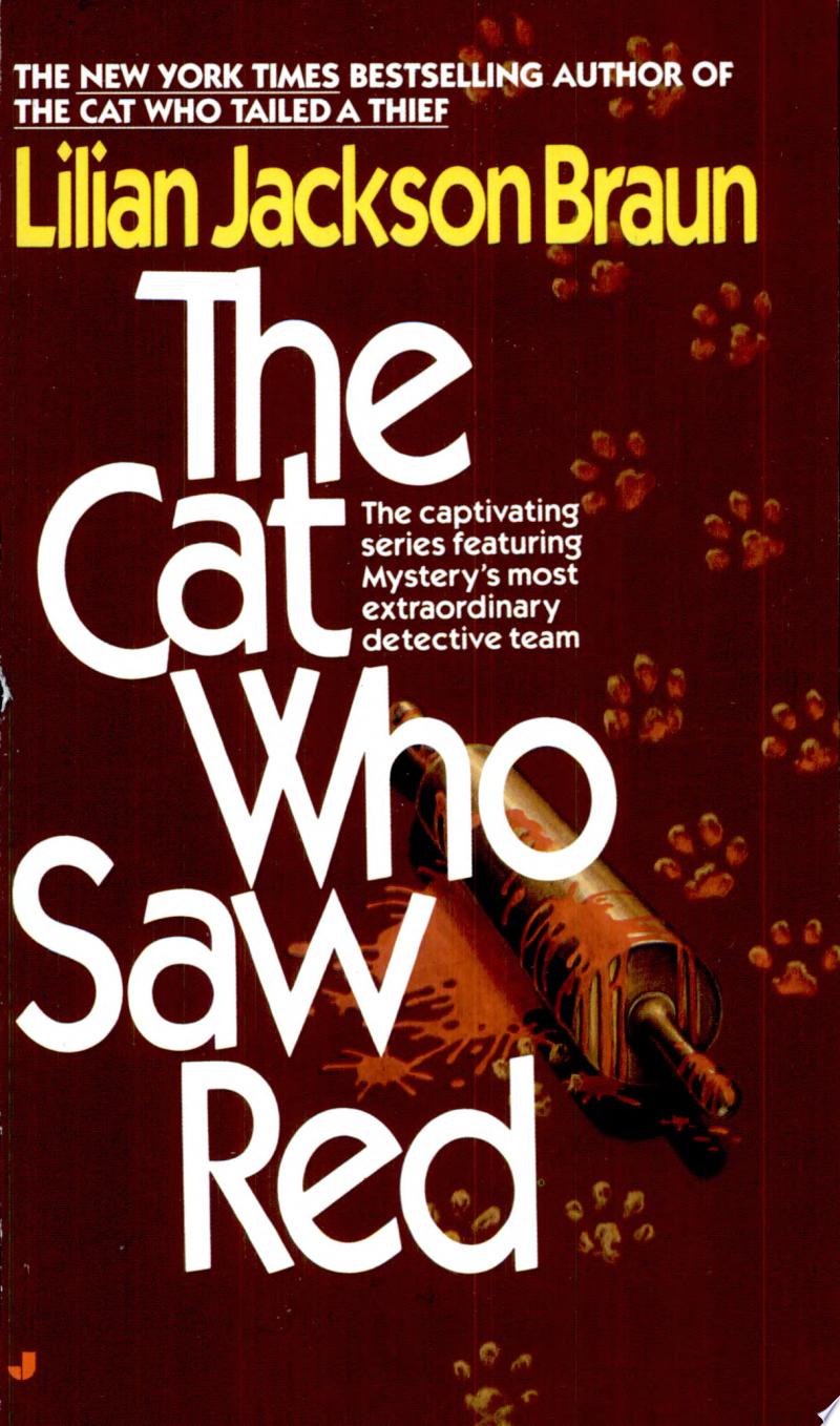 Image for "The Cat Who Saw Red"