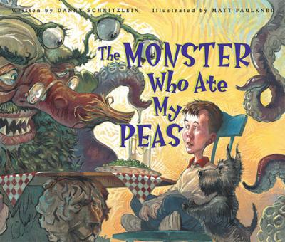 Book cover for The Monster Who Ate My Peas