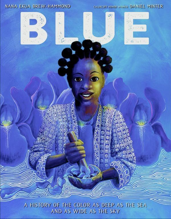 cover for Blue: a history of the color as deep as the sea and as wide as the sky